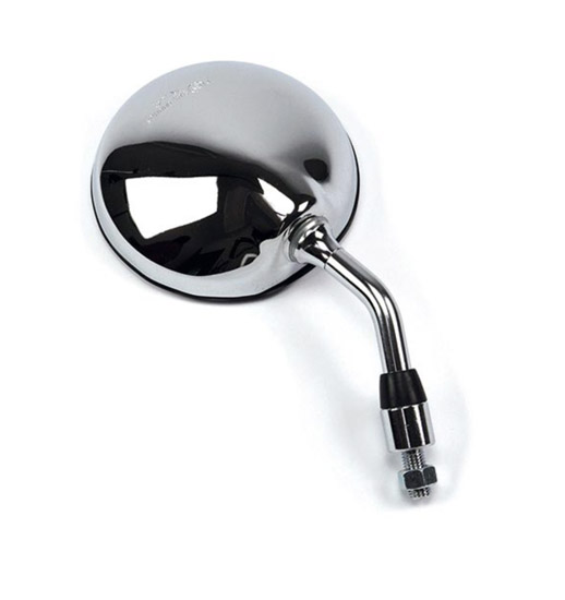 Rétroviseur droit chromé HERT MIRRORS pour Honda VT600 Shadow