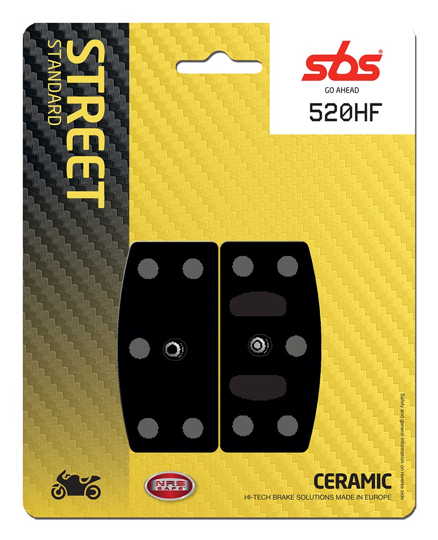 Plaquettes de frein arrière SBS 520HF