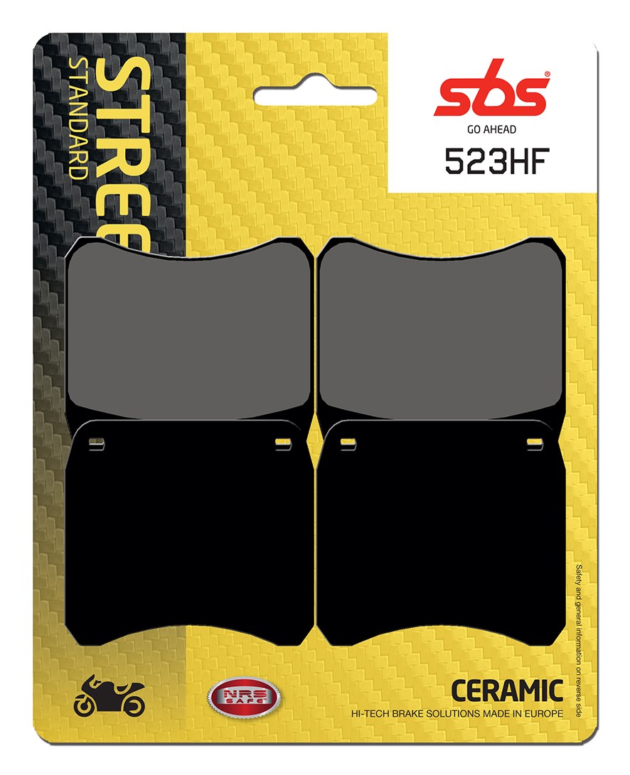 Plaquettes de frein arrière SBS 523HF