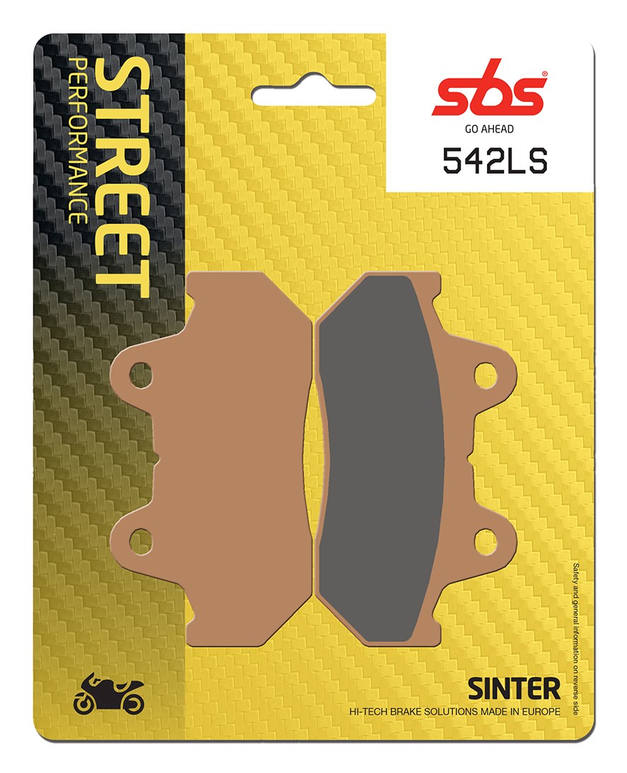 Plaquettes de frein arrière SBS 542 (LS)