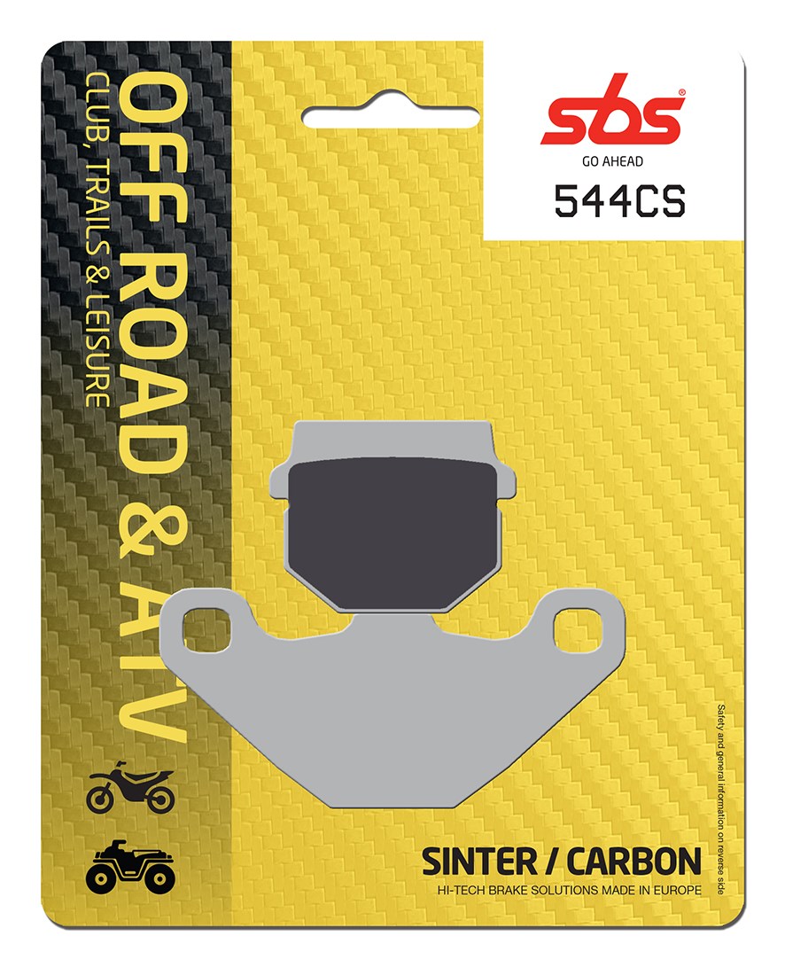 Plaquettes de frein arrière SBS 544CS