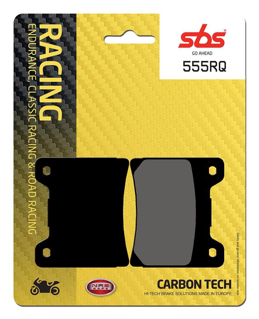 Plaquettes de frein arrière SBS 555RQ