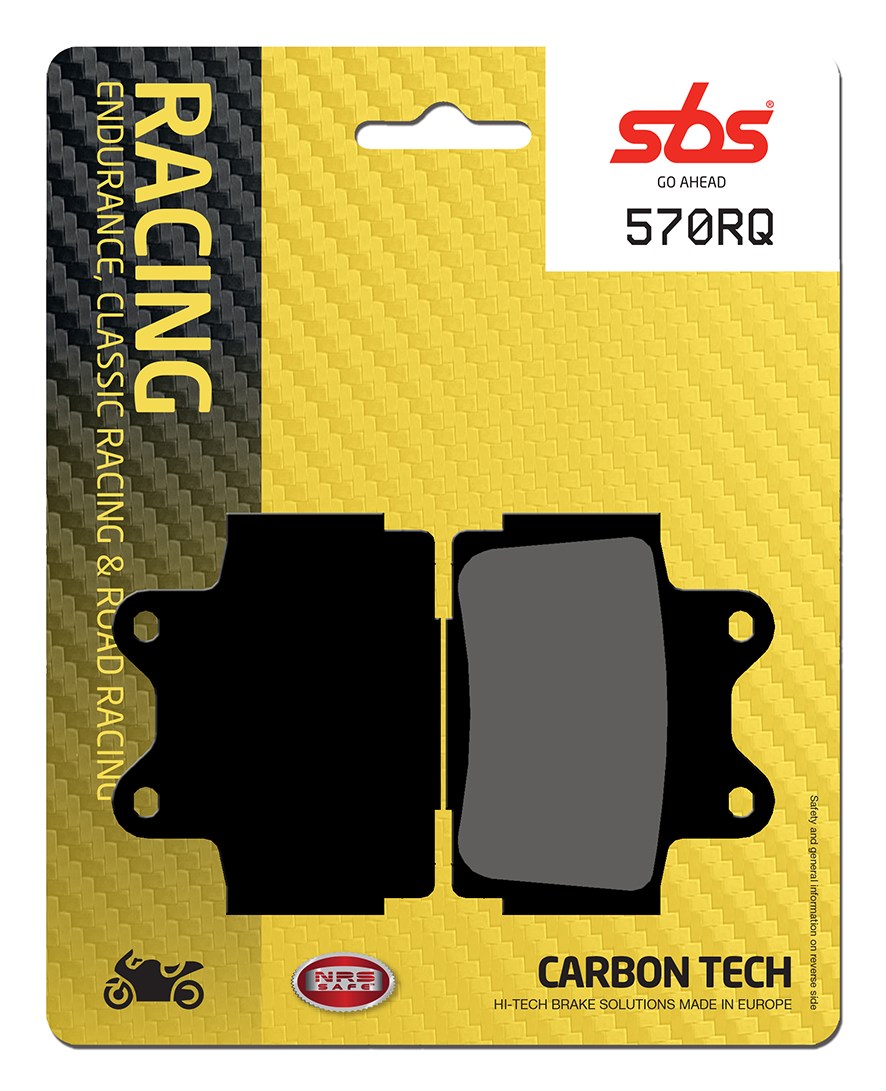 Plaquettes de frein arrière SBS 570RQ