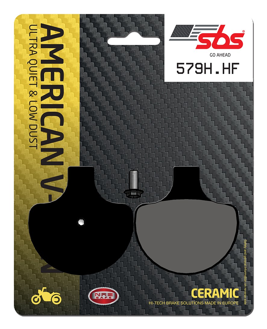 Plaquettes de frein arrière SBS 579H.HF