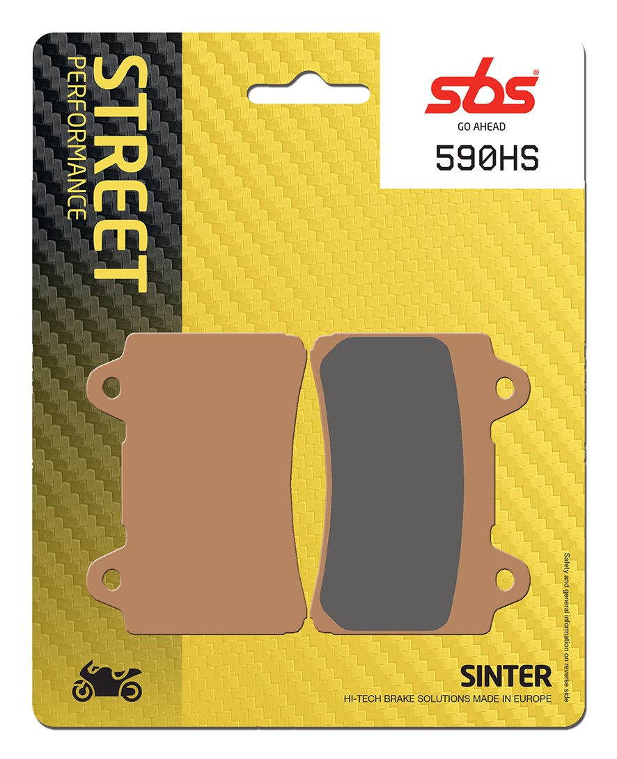 Plaquettes de frein arrière SBS 590 (HS)