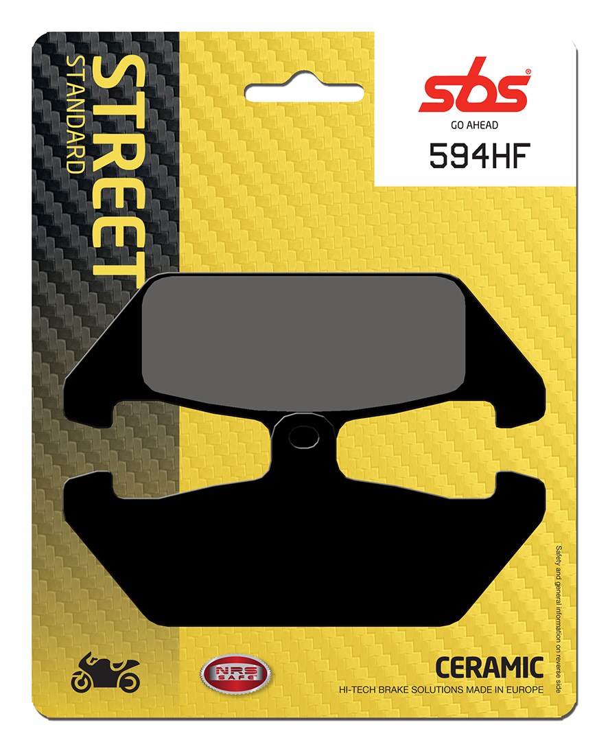 Plaquettes de frein arrière SBS 594HF