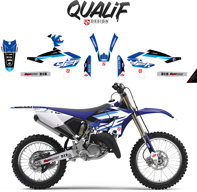 Kit Déco UP Qualif Yamaha YZ 125-250 Relift