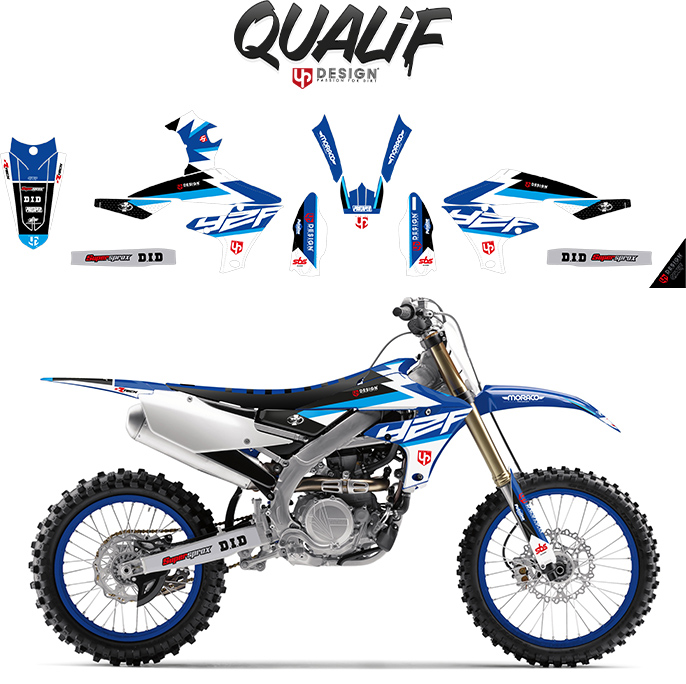 Kit Décoration UP Design Qualif Yamaha YZF 450 2018-2020
