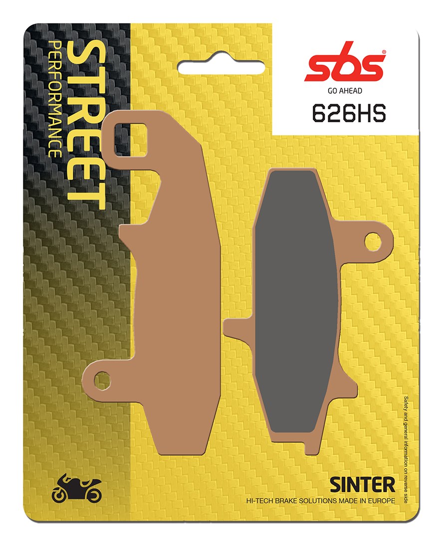 Plaquettes de frein arrière SBS 626 (HS)