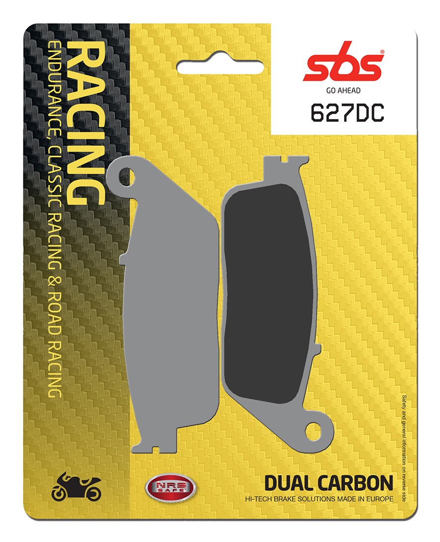 Plaquettes de frein arrière SBS 627DC