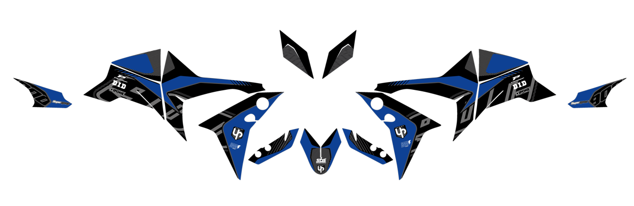 Kit décoration UP Design Maximize Yamaha Tracer 900 2015-2017
