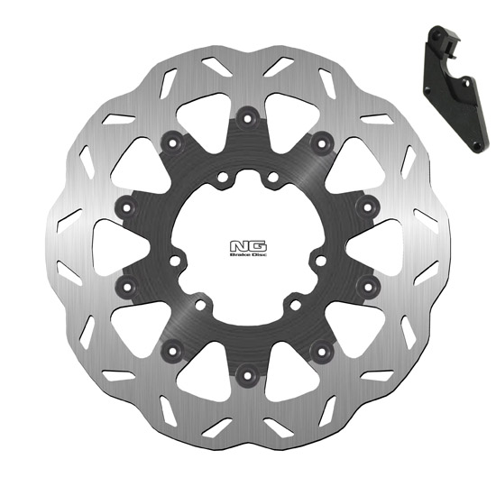 NG BRAKES Kit Disque Flottant Wave et patte