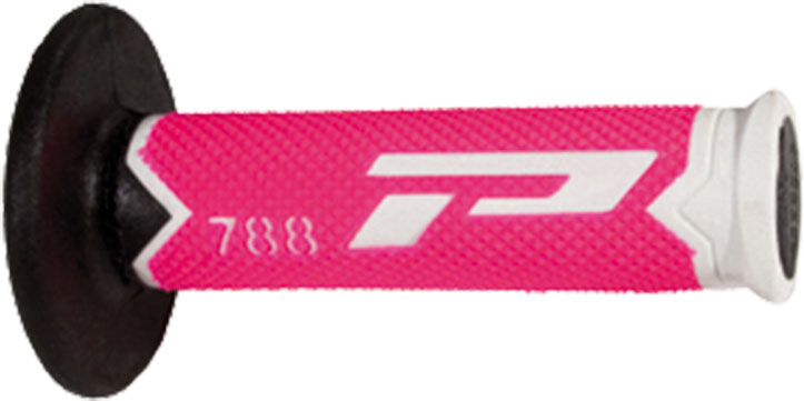 Poignées PROGRIP 788 Blanc/Rose Fluo/Noir 22/25 - vue 3