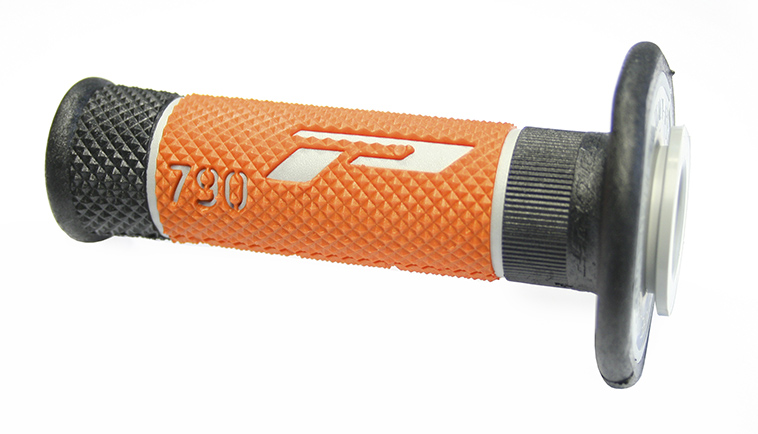 Poignées PROGRIP 790 Gris/Noir/Orange 22/25 - vue 2