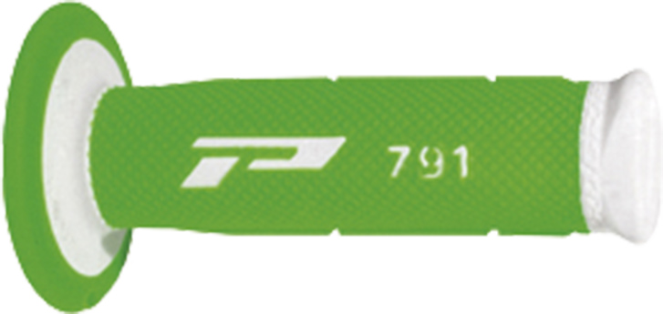 Poignées PROGRIP 791 Blanc/Vert Fluo 22/25 - vue 2