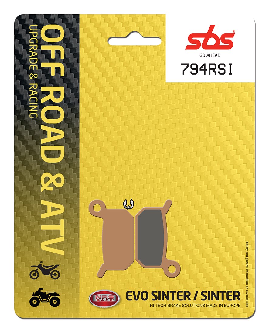 Plaquettes de frein arrière SBS 794RSI