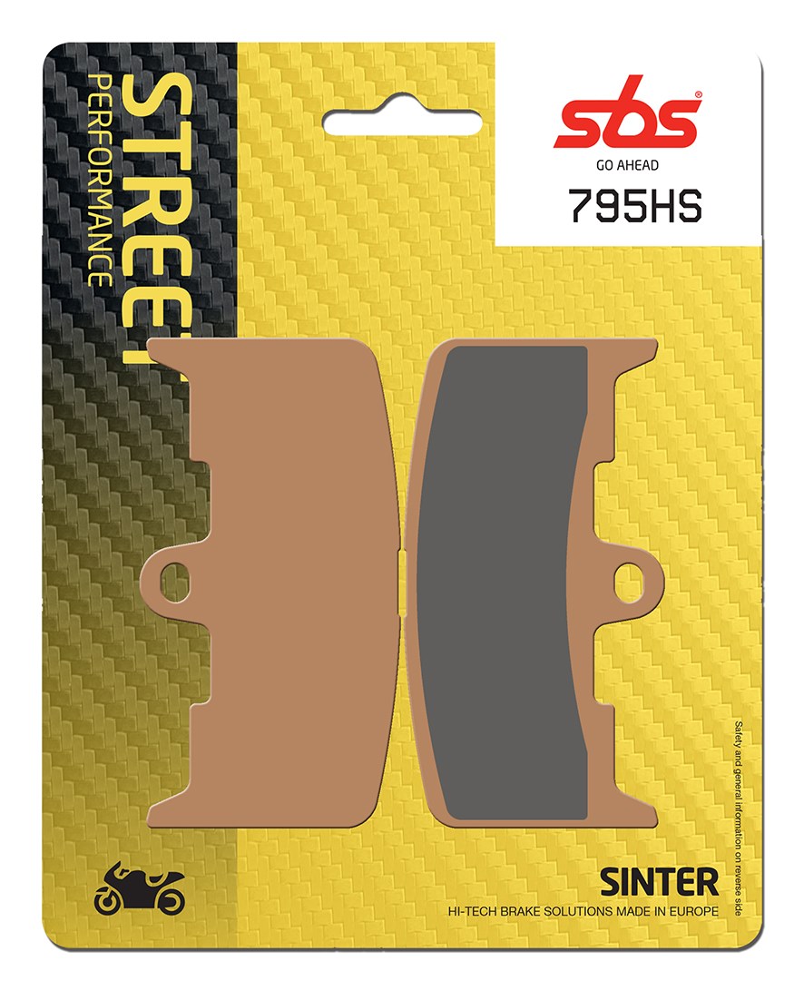 Plaquettes de frein arrière SBS 795 (HS)