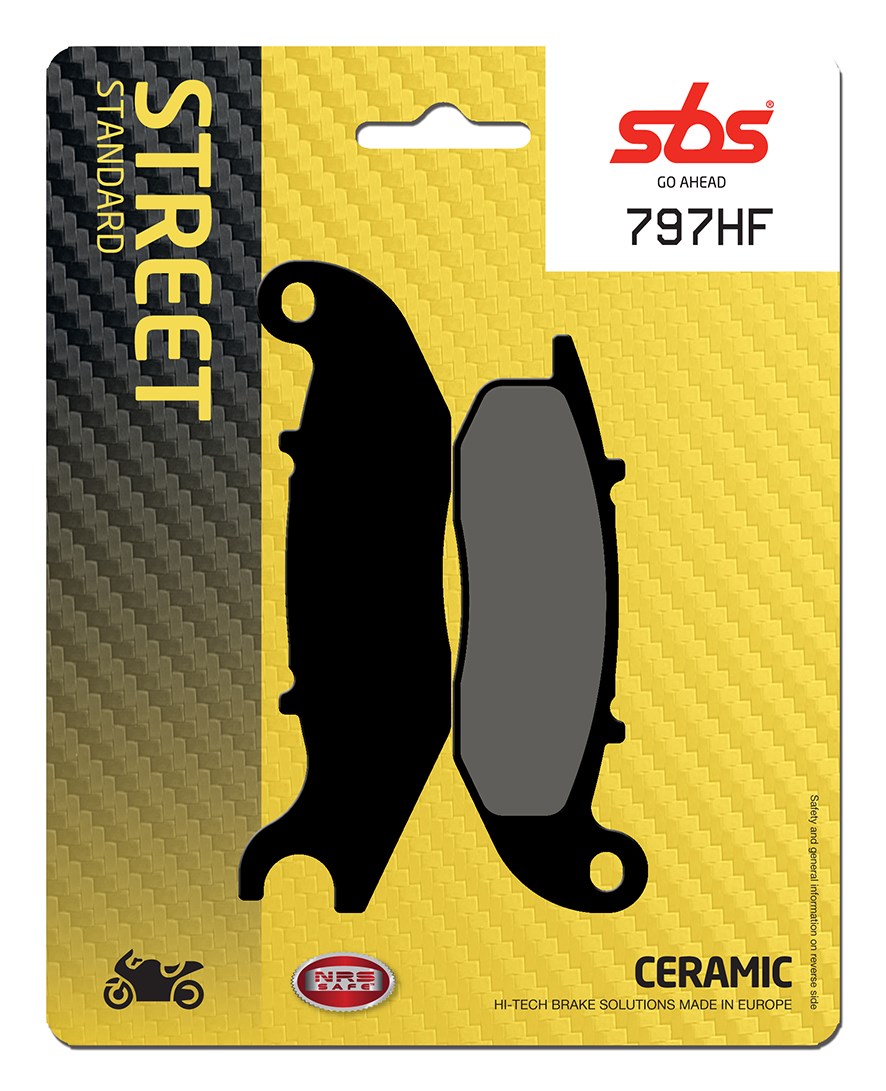 Plaquettes de frein arrière SBS 797HF