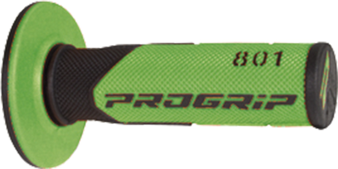 Poignées PROGRIP 801 Noir/Vert 22/25 - vue 2