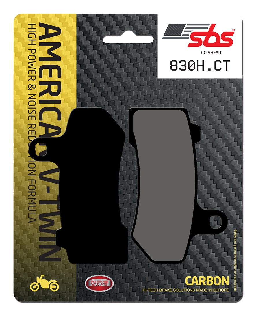 Plaquettes de frein arrière SBS 830H.CT