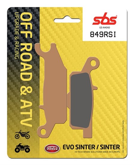 Plaquette de frein arrière SBS 849RSI