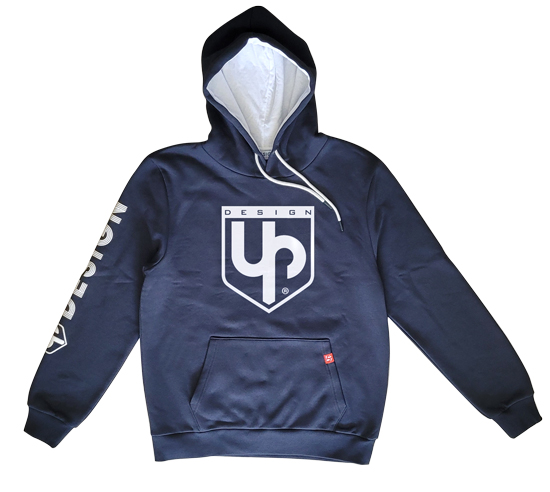 Sweat à capuche UP DESIGN bleu M