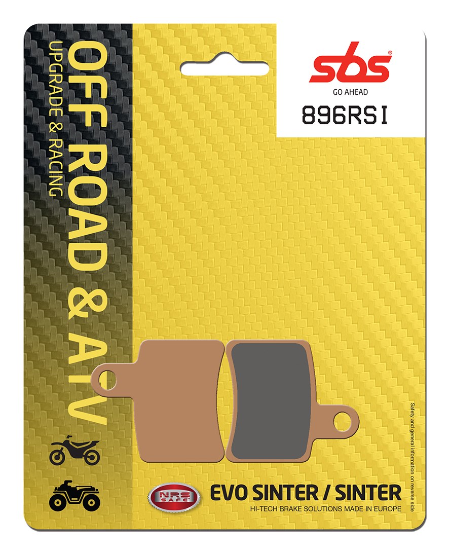Plaquettes de frein arrière SBS 896RSI