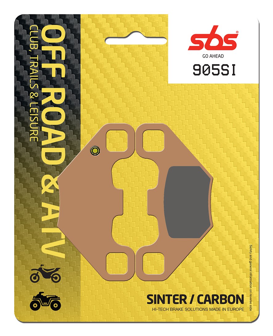 Plaquettes de frein arrière SBS 905SI