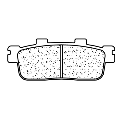 Plaquettes de frein ATV avant ou arrière 1184ATV1 CL BRAKES