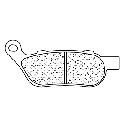 Plaquettes de frein arrière route 1213RX3 CL Brakes