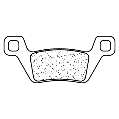 Plaquettes de frein ATV avant ou arrière CL BRAKES 1238ATV1