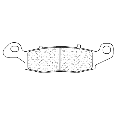 Plaquettes de frein arrière petites cylindrées CL BRAKES 2384S4