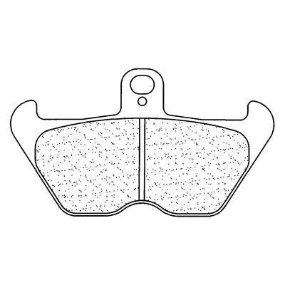 Plaquettes de frein arrière haute performance sport CL BRAKES 2430XBK5