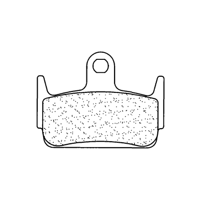 Plaquettes de frein arrière haute performance maxi-scooter 3041MSC CL BRAKES