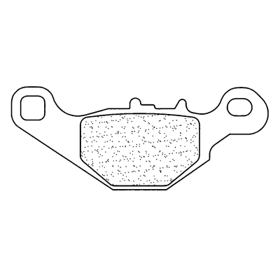 Plaquettes de frein arrière scooter <125 cc 3051SC CL BRAKES