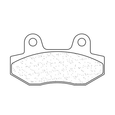 Plaquettes de frein arrière haute performance maxi-scooter 3096MSC CL BRAKES
