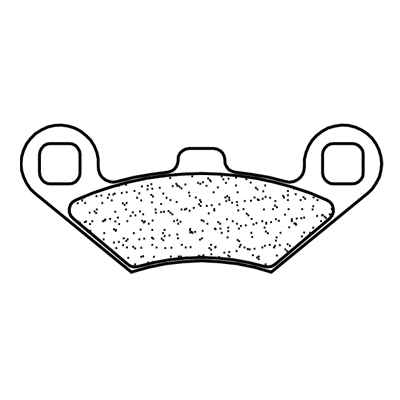 Plaquettes de frein arrière haute performance maxi-scooter 3100MSC CL BRAKES