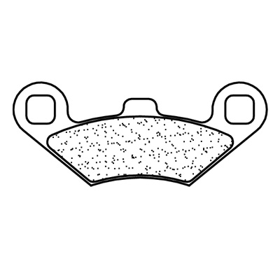 Plaquettes de frein arrière haute performance maxi-scooter CL BRAKES 3105MSC