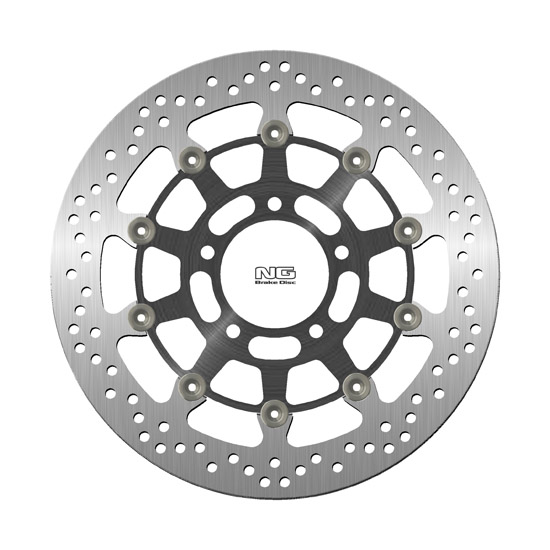 NG Brakes Disque de frein arrière flottant DIS1260G
