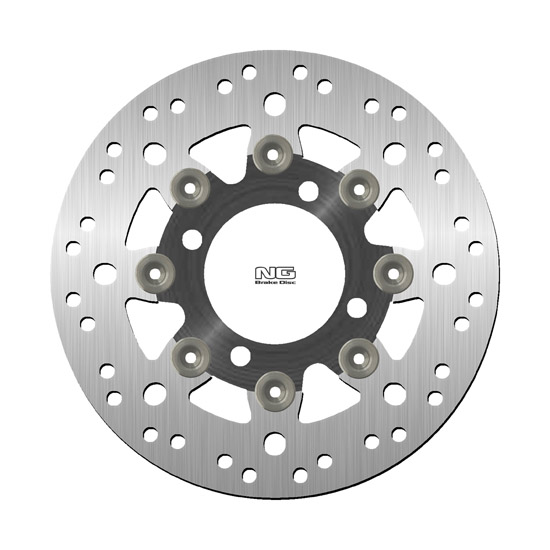 NG BRAKES Disque de frein arrière flottant DIS1668G