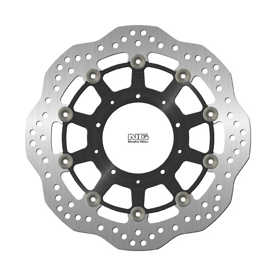 NG BRAKES Disque de frein arrière flottant Wave DIS2022XG