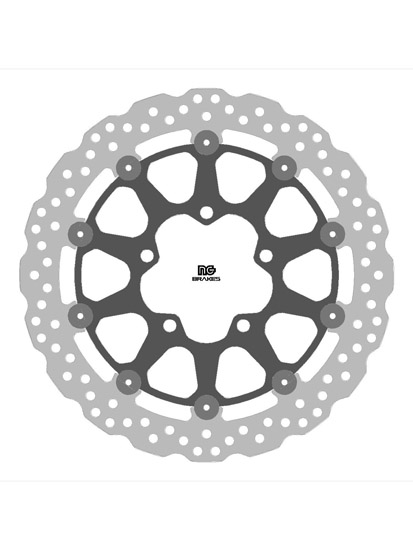 NG BRAKES Disque de frein arrière flottant Wave DIS2128XG