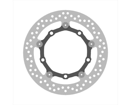 NG BRAKES Disque de frein arrière fixe DIS2150