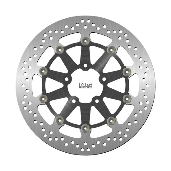NG BRAKES Disque de frein arrière flottant DIS458G