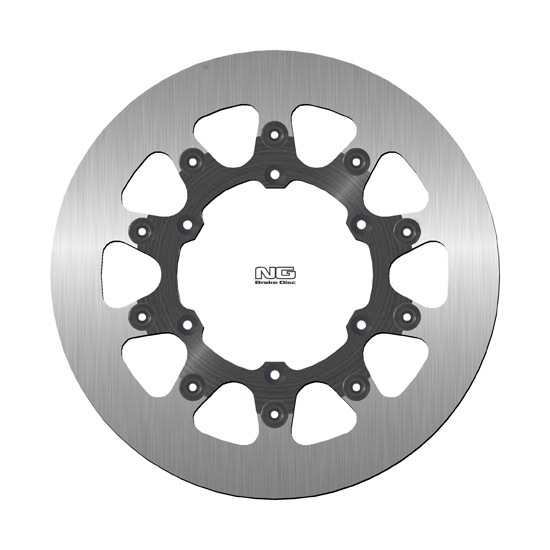 NG Brakes Disque de frein arrière fixe plein DIS725SP