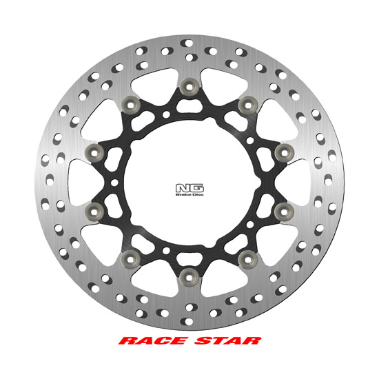 NG BRAKES Disque de frein arrière flottant RaceStar DIS902ZG