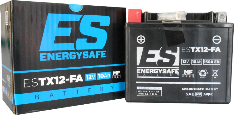 Batterie sans entretien Energy Safe ESTX12(fa) activée usine