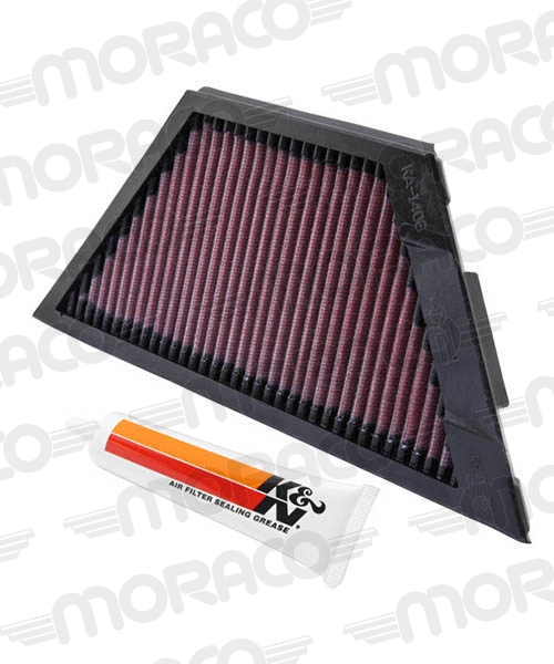 K&N Filtre à air Kawasaki ZX14R Ninja/ZZR1400 06-09 - vue 3