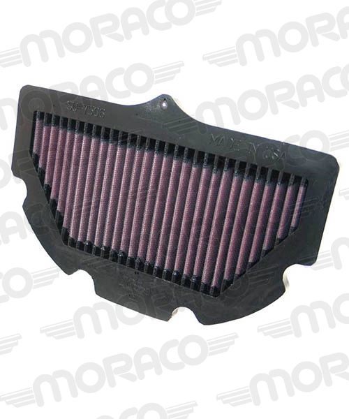 K&N Filtre à air Suzuki GSXR 600/750 2006-2009 - vue 3