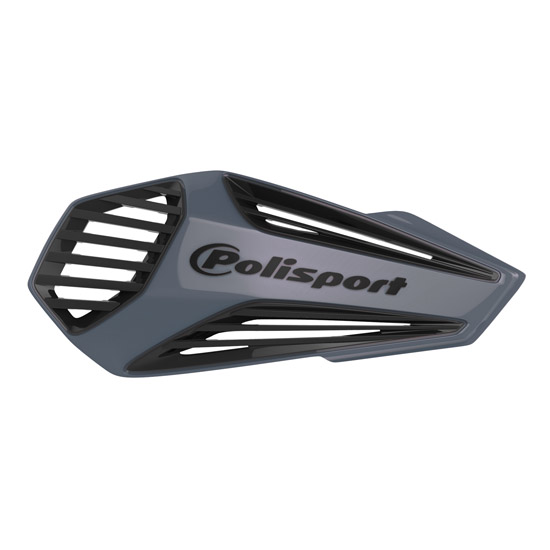 Plastiques de remplacement protège-mains MX Air Gris/Noir Polisport